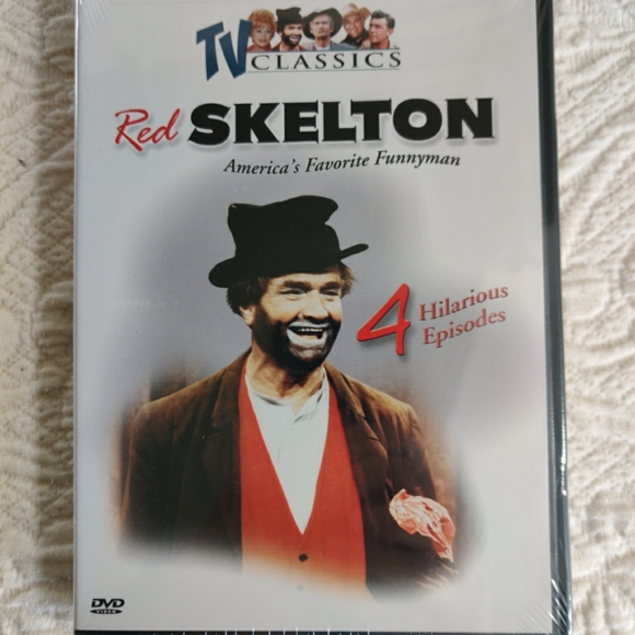 TV Classics Red Skeleton America's Favorite Funny Man Two VHS Set, New Sealed - Picture 5 of 11